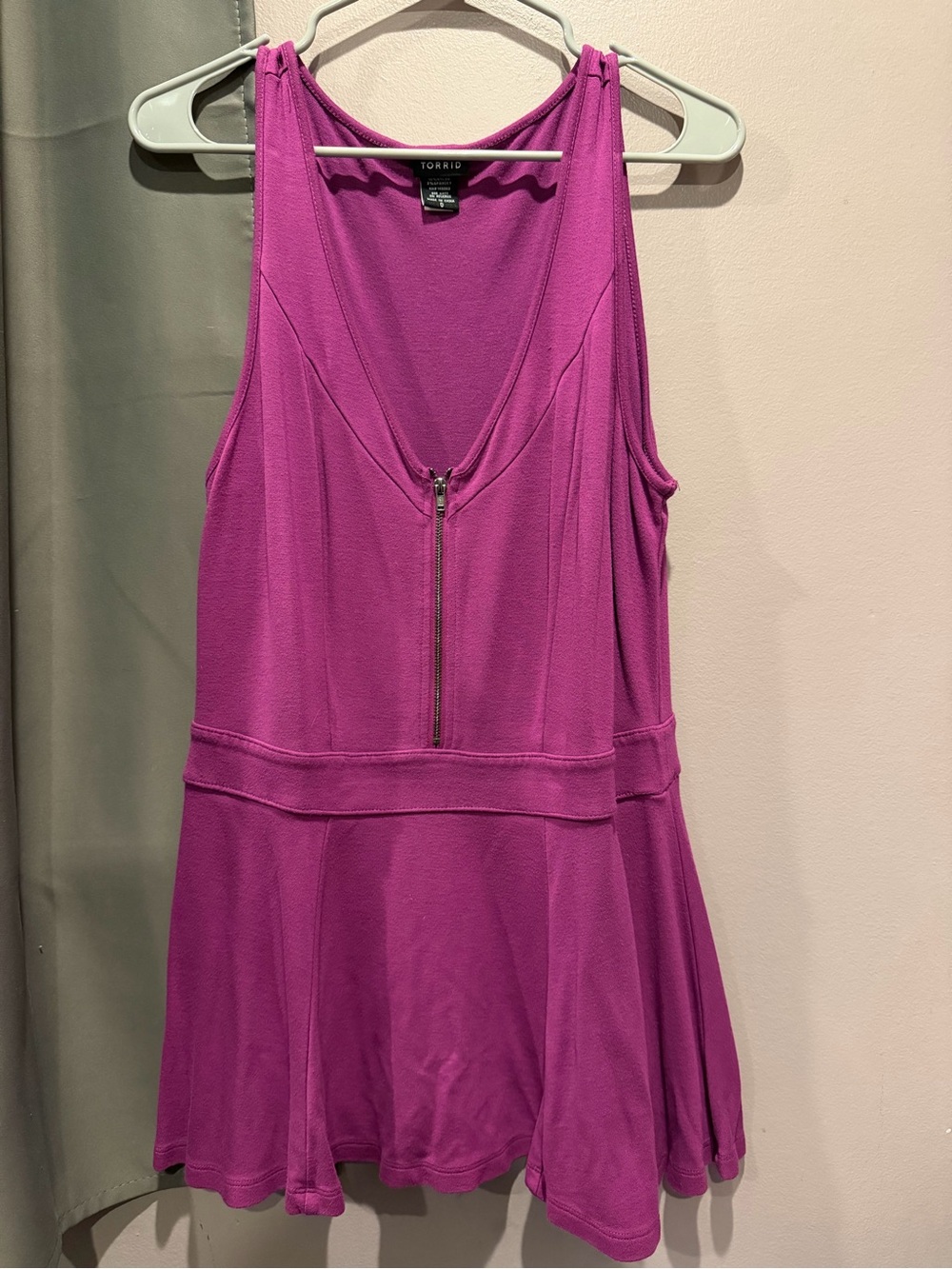 Torrid Bright Fuchsia Knit Tank